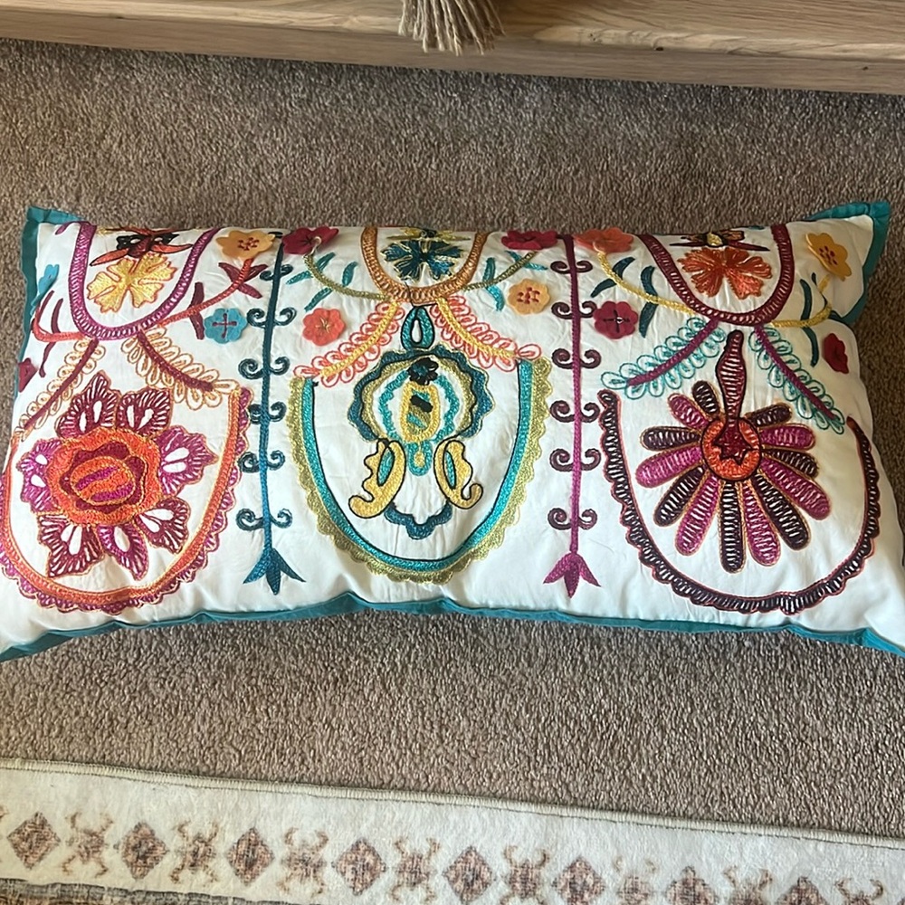 - Pier one pillow .